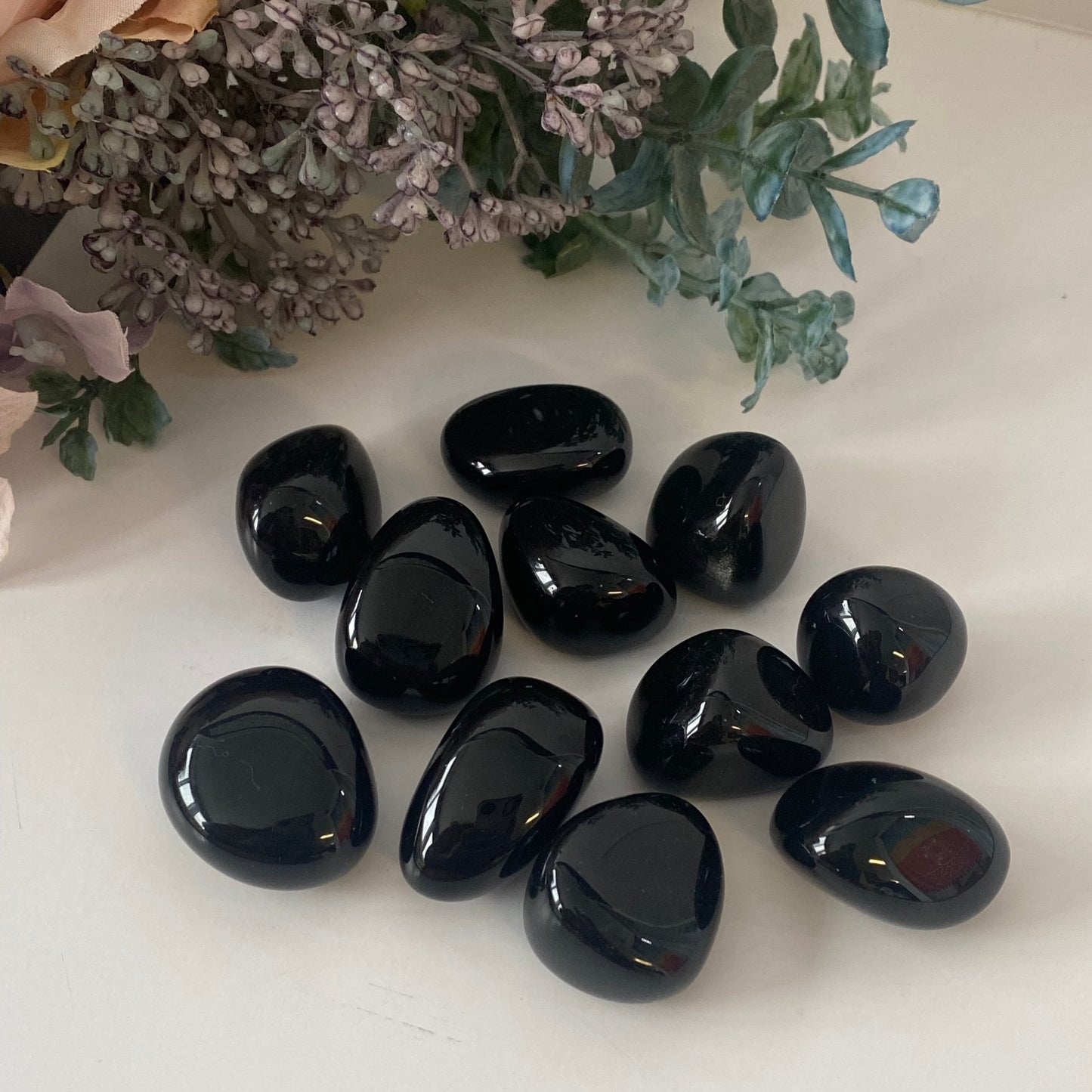 Black Obsidian - Tumbled