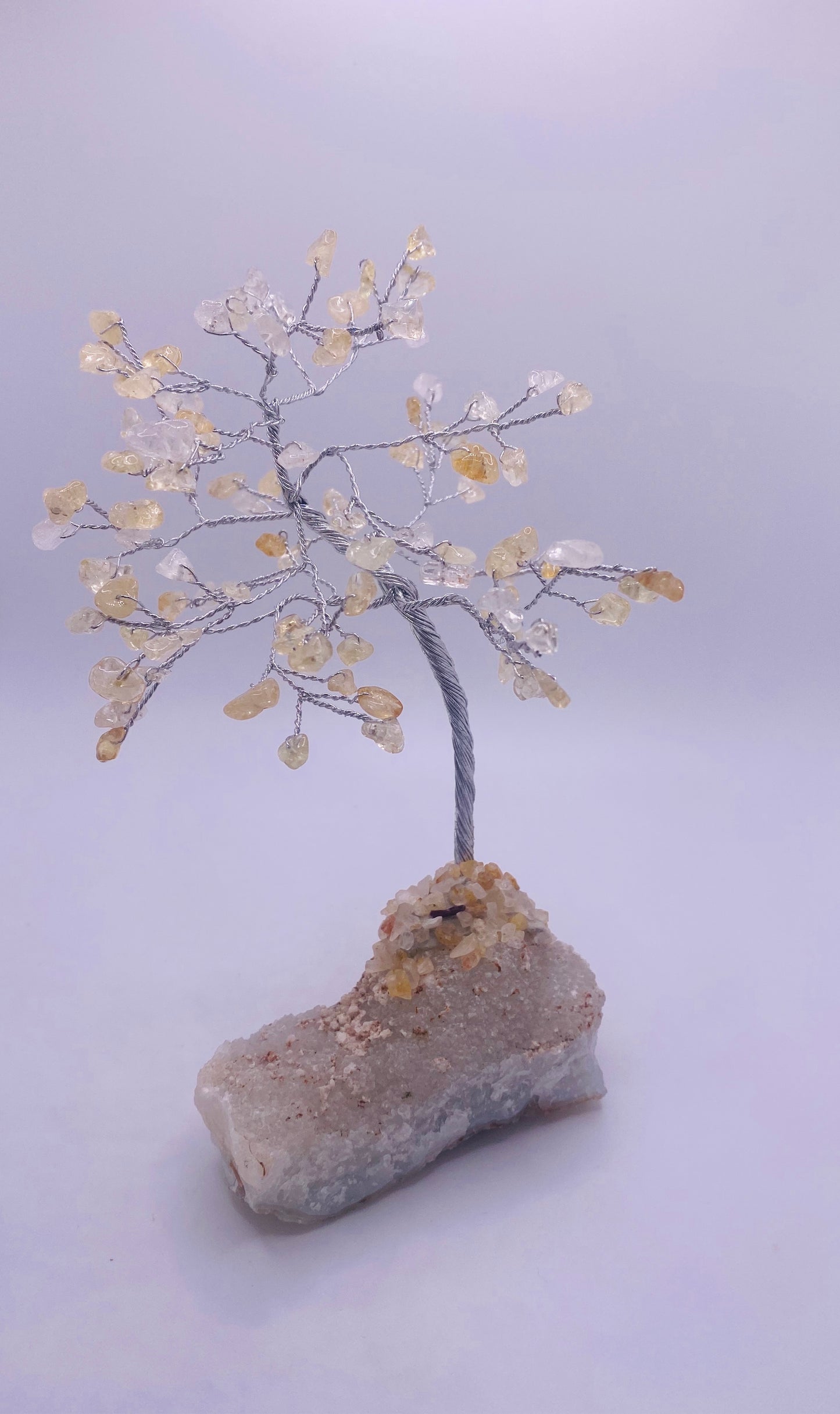 Citrine Crystal Chip Tree