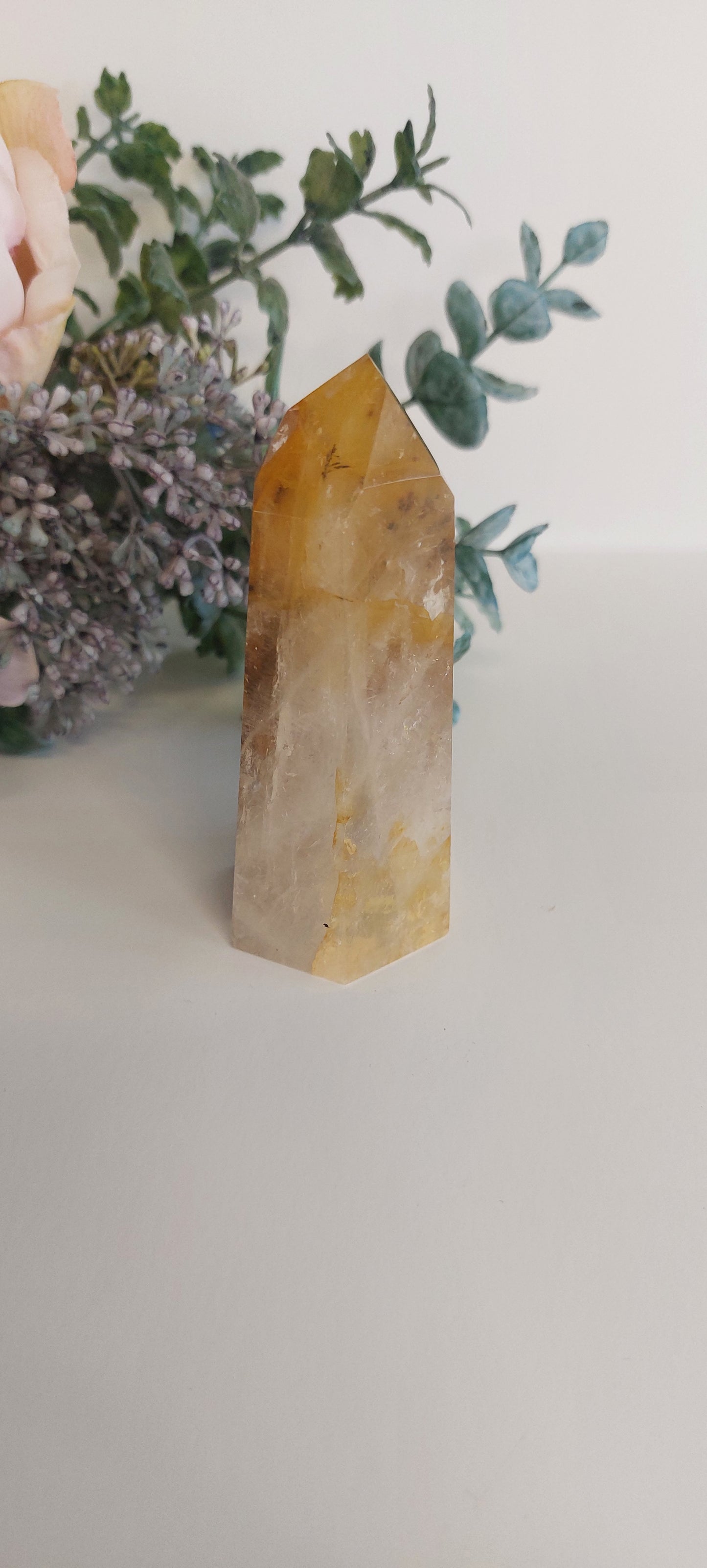 Quartz Tower with Inclusions