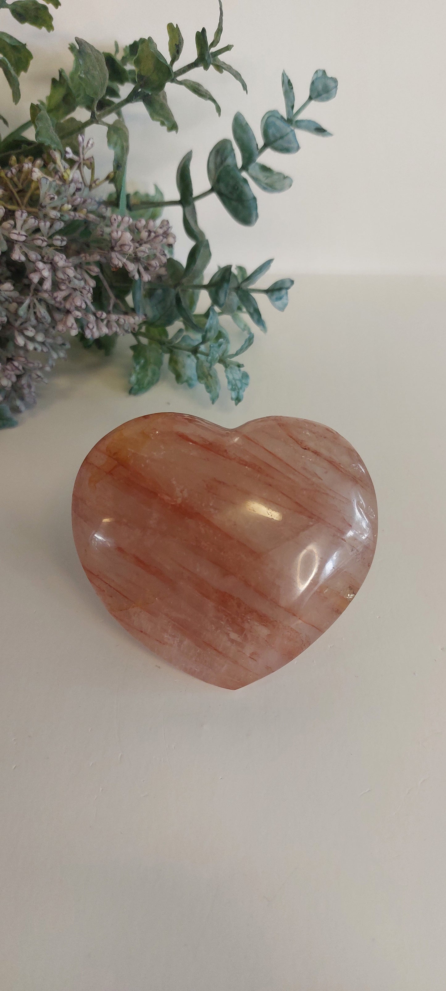 Fire Quartz Heart