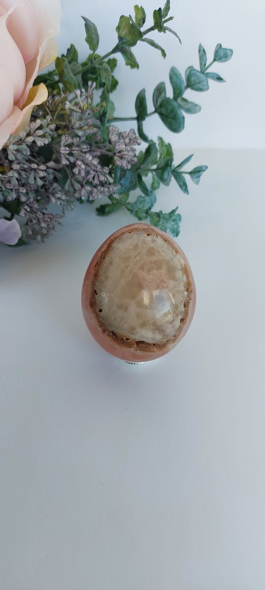 Rose Calcite Egg