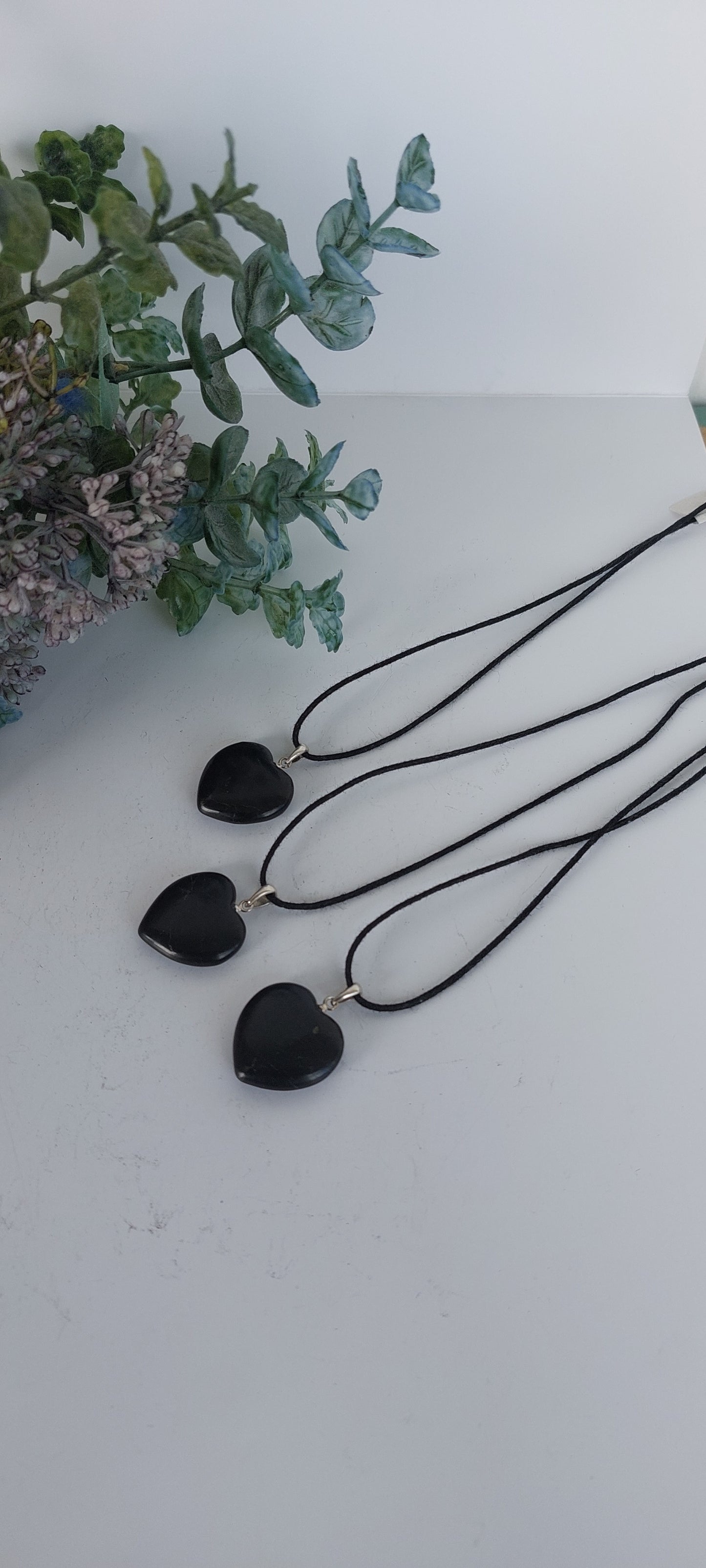 Shungite Heart Pendant