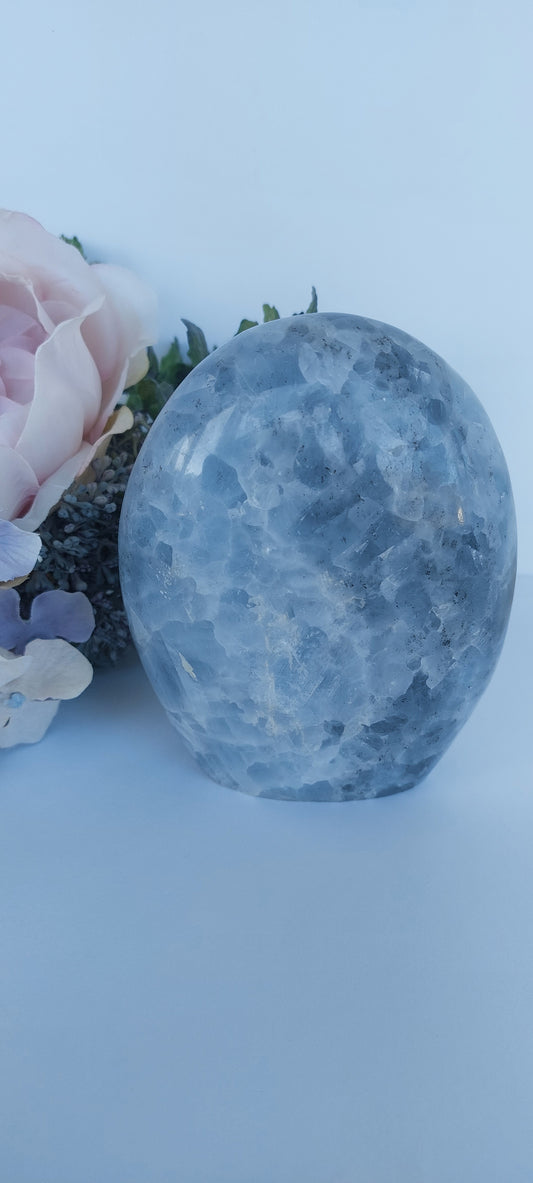 Blue Calcite Freeform