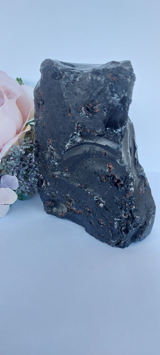 Black Obsidian raw - Large