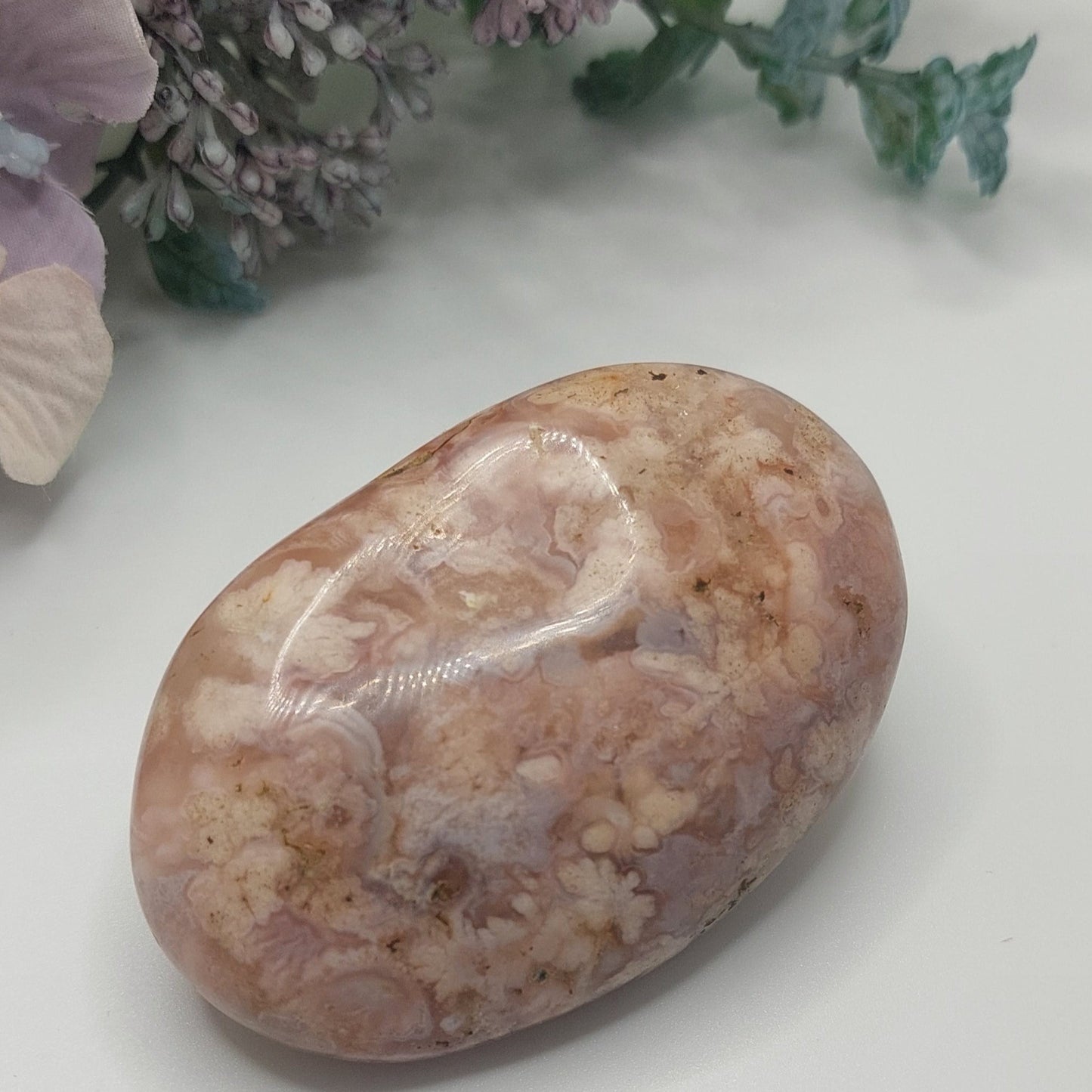 Flower Agate - Palmstone