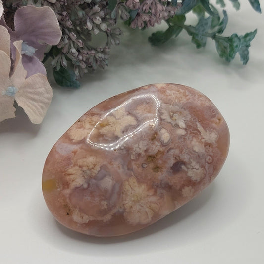 Flower Agate - Palmstone