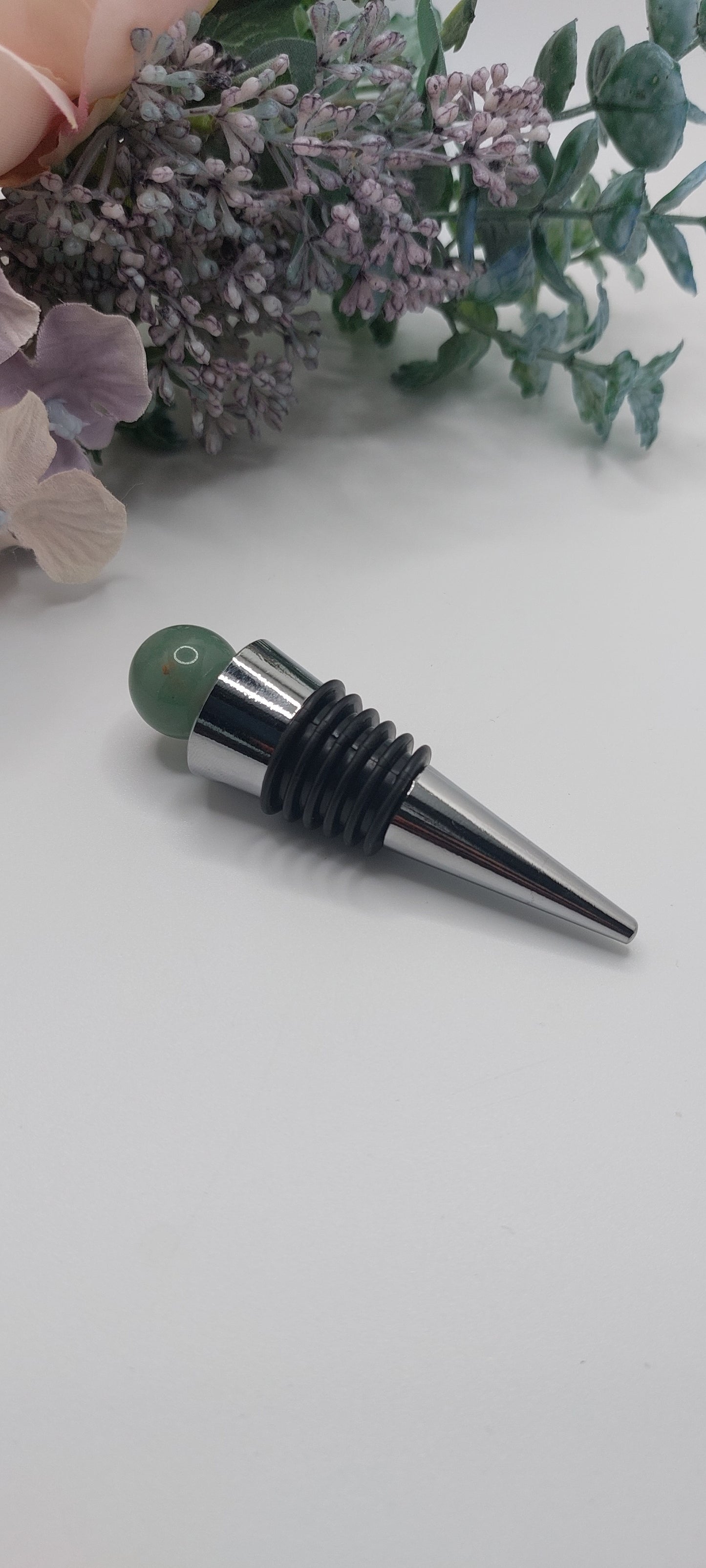 Wine stopper - Aventurine