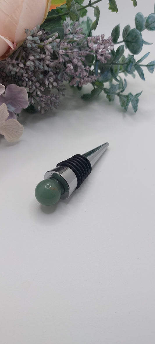 Wine stopper - Aventurine