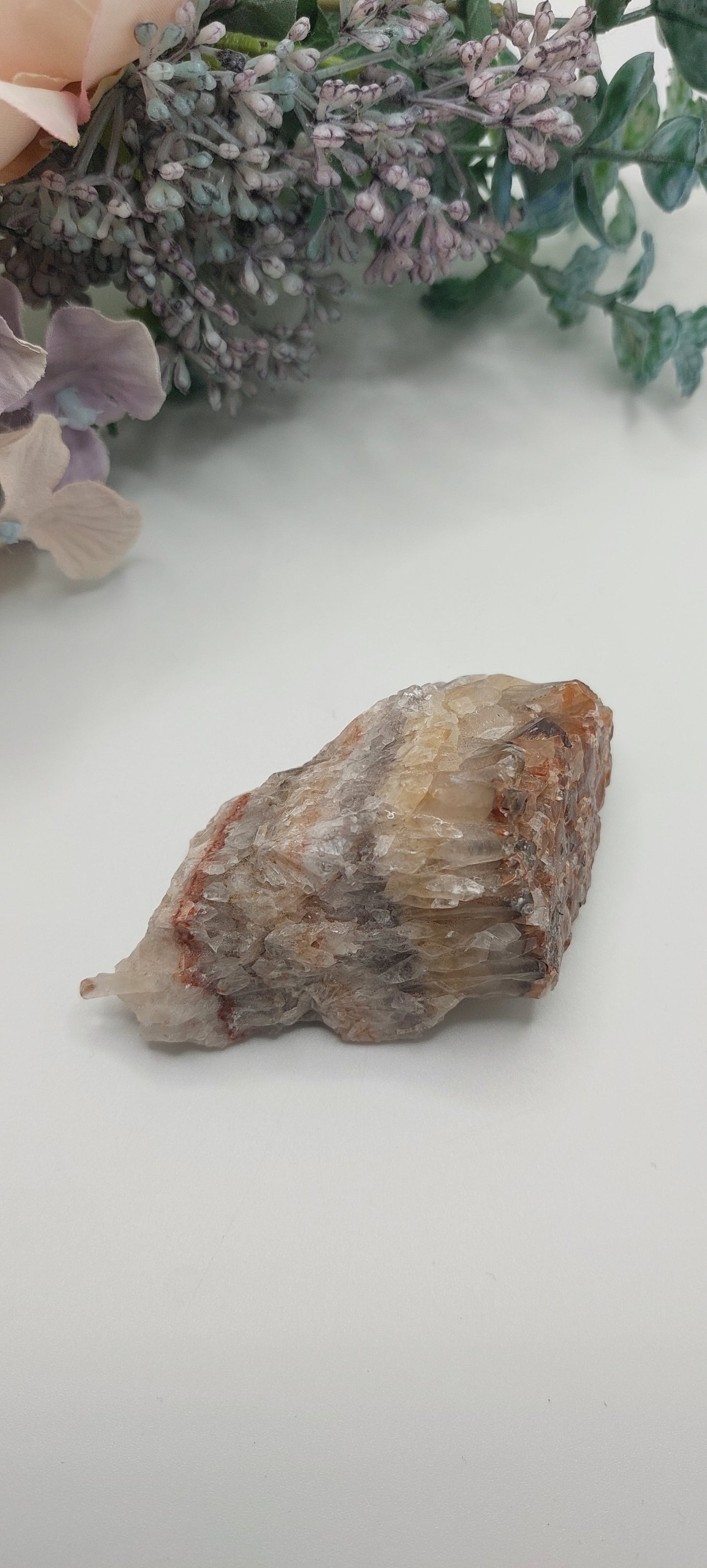 Rainbow calcite raw