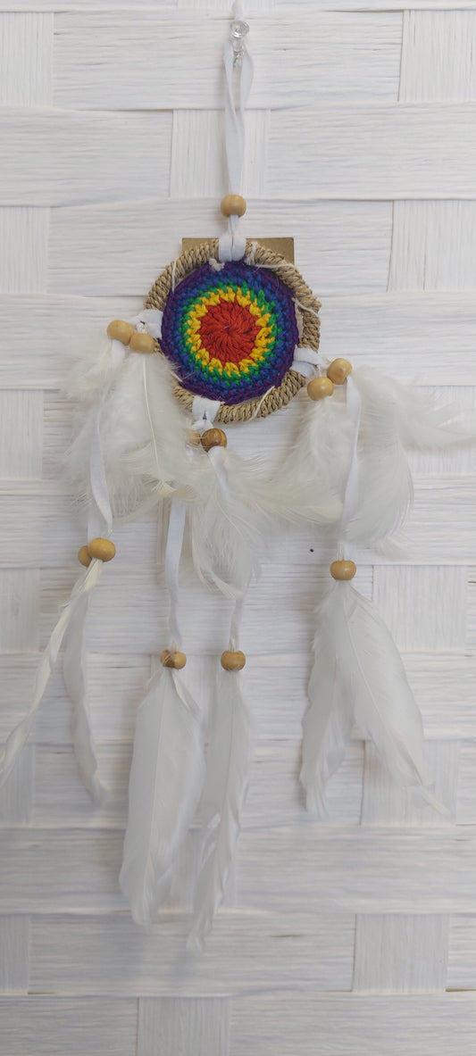 Dreamcatcher - Crochet rainbow