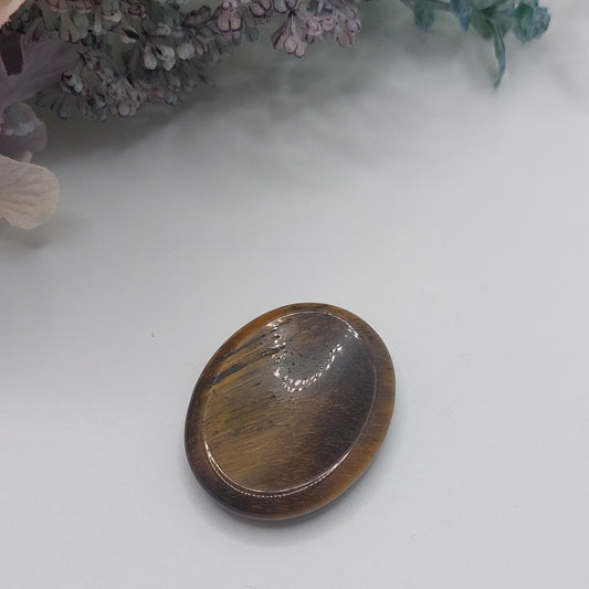 Anxiety & Worry stone - Tiger's Eye