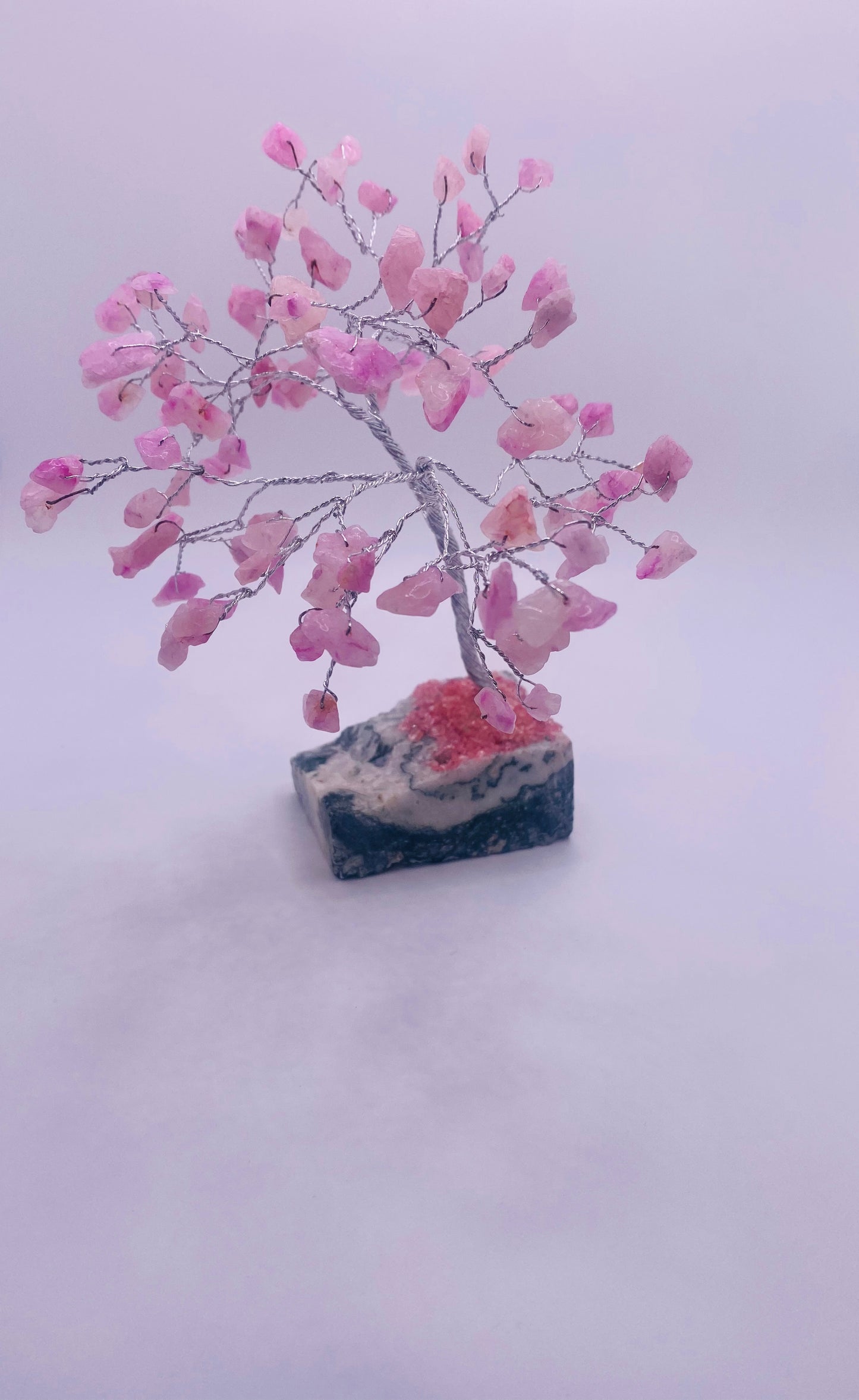 Rose Quartz Crystal Tree