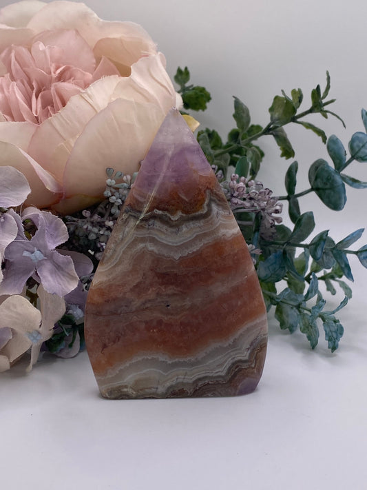 Amethyst Agate Flame