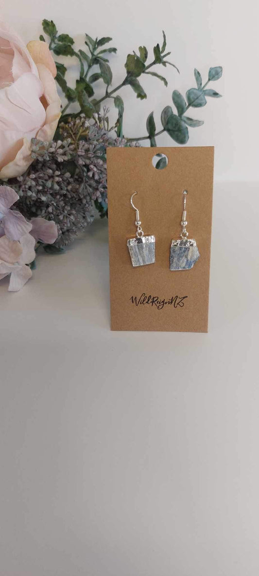 Kyanite earrings