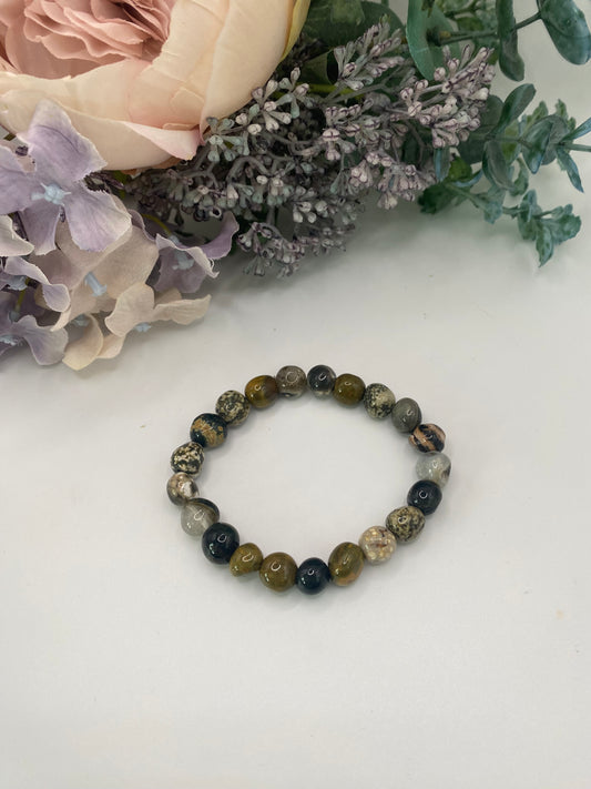 Ocean Jasper - Nugget Bead Bracelet