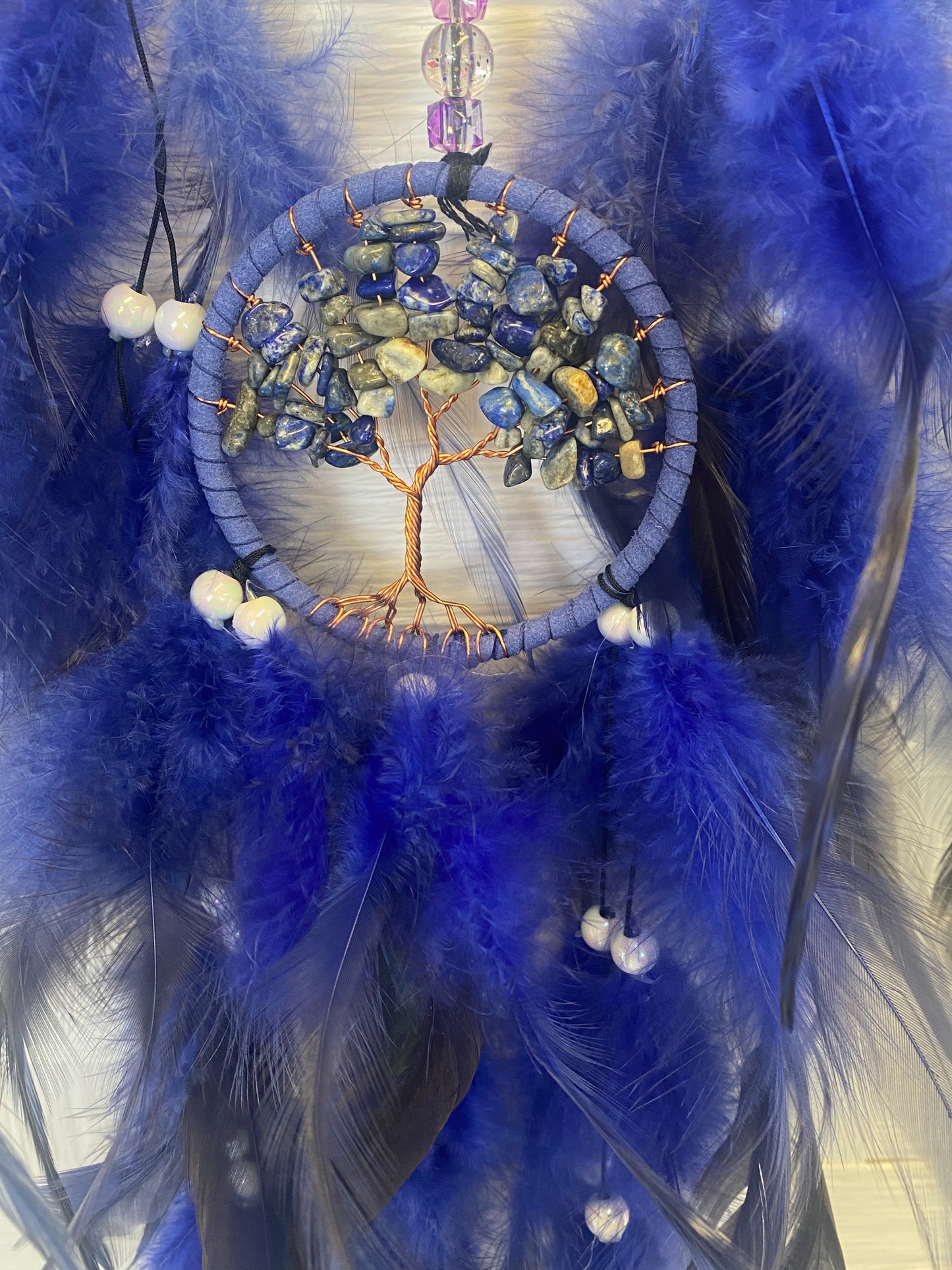 Sodalite Tree Dream Catcher