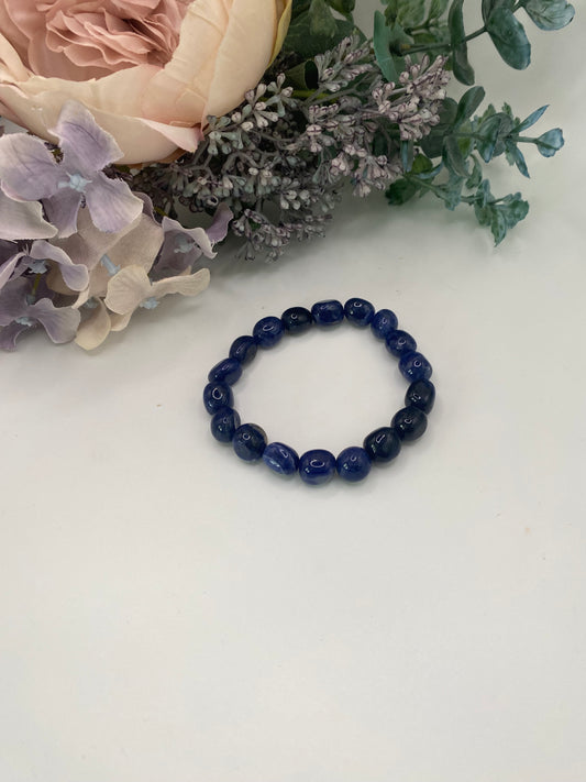 Sodalite - Nugget Bead Bracelet