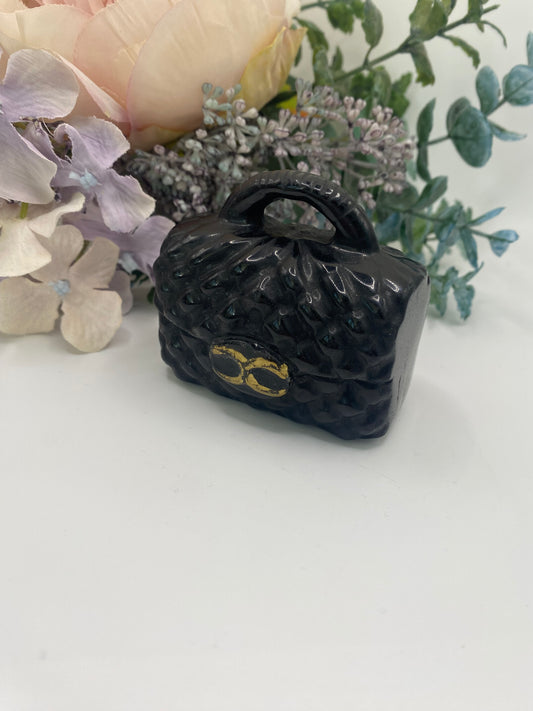 Black Obsidian Handbag