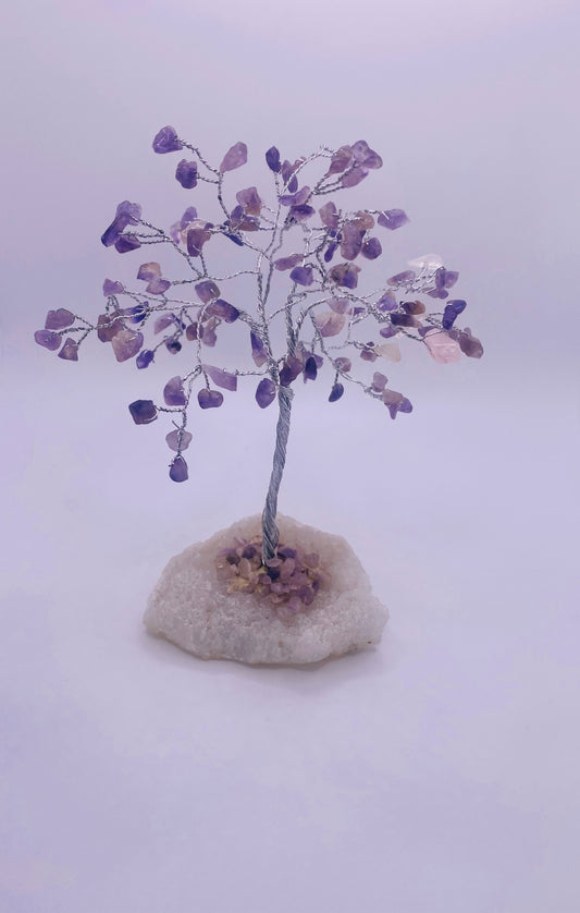 Amethyst crystal tree